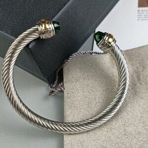 David Yurman green bracelet